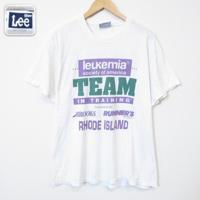 リー 90s 半袖Tシャツ TEAM ホワイト XL | 古着 26aug27