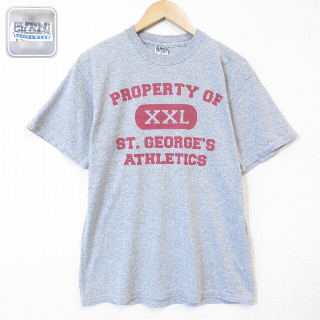 00s 半袖Tシャツ カレッジ グレー L | 古着 26aug27