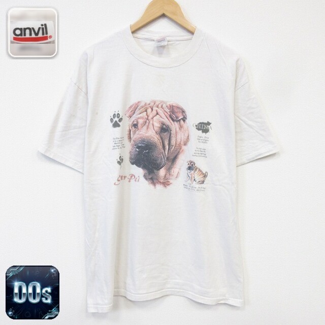 00s 半袖Tシャツ シャープイ ベージュ メンズXL相当 | 古着