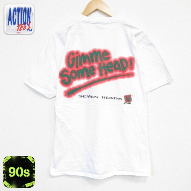 90s 半袖Tシャツ プレミアムハーブリキュール ホワイト メンズXL相当 | 古着