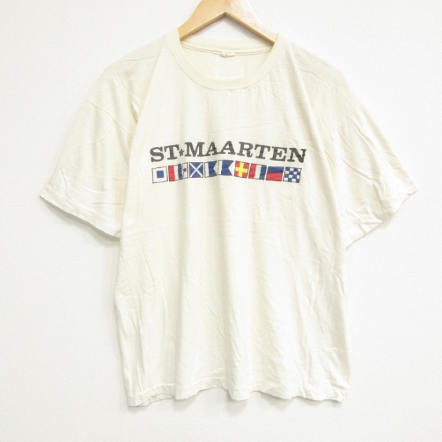 セントマーチン 90s 半袖Tシャツ ベージュ メンズL相当 | 古着
