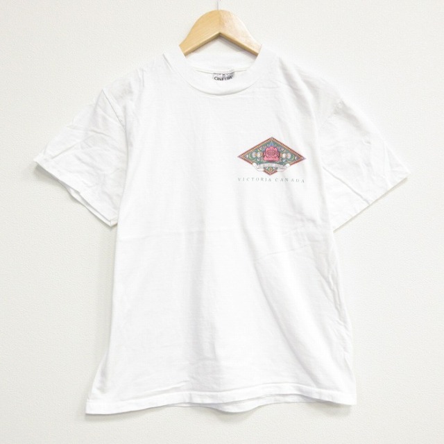 オニータ 90s 半袖Tシャツ ビクトリア ホワイト メンズM相当 | 古着