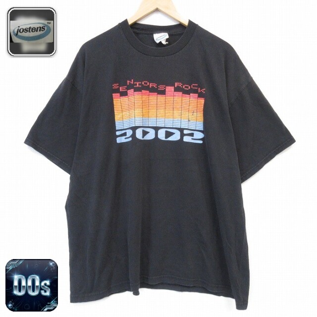00s 半袖Tシャツ ブラック メンズXL相当 | 古着