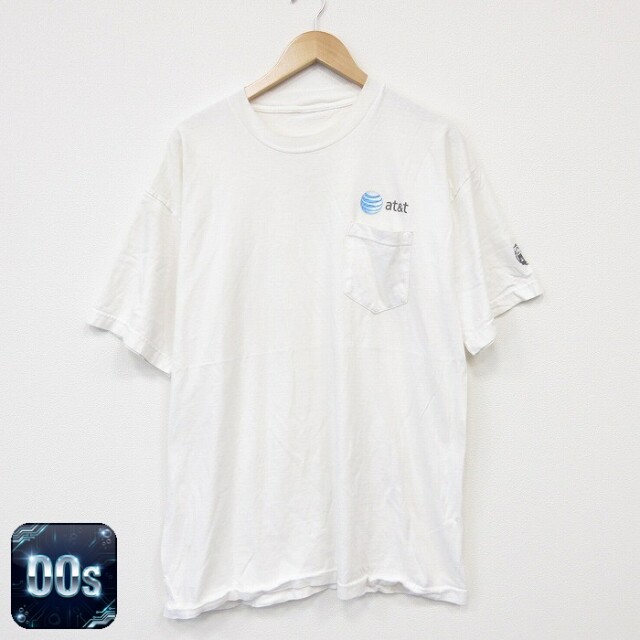 00s 半袖Tシャツ AT&T ホワイト メンズXL相当 | 古着