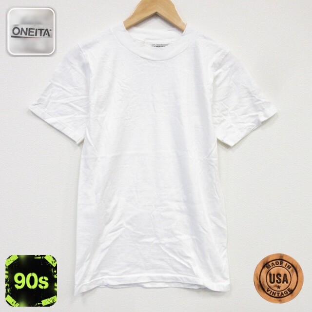 オニータ 90s 半袖Tシャツ ホワイト メンズS相当 | 古着