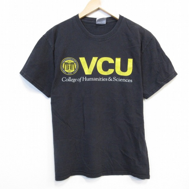 00s 半袖Tシャツ VCU ブラック メンズM相当 | 古着