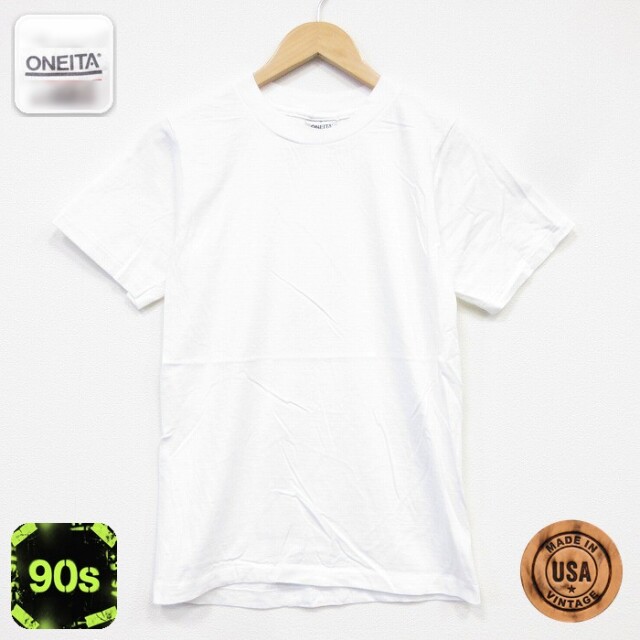 オニータ 90s 半袖Tシャツ ホワイト S | 古着 26aug28