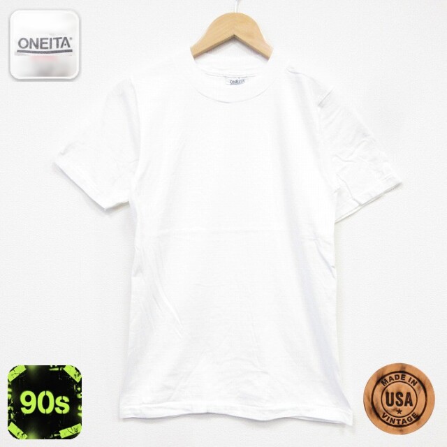 オニータ 90s 半袖Tシャツ ホワイト S | 古着 26aug28