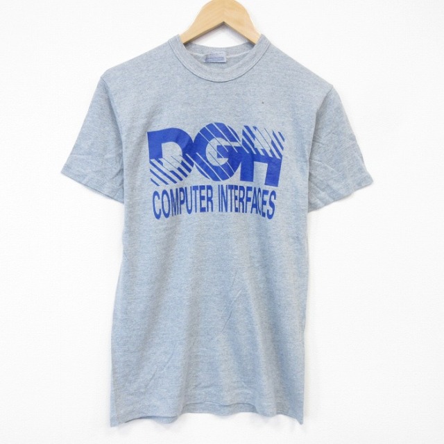 ヘインズ 80s 半袖Tシャツ DGH グレー メンズS相当 | 古着
