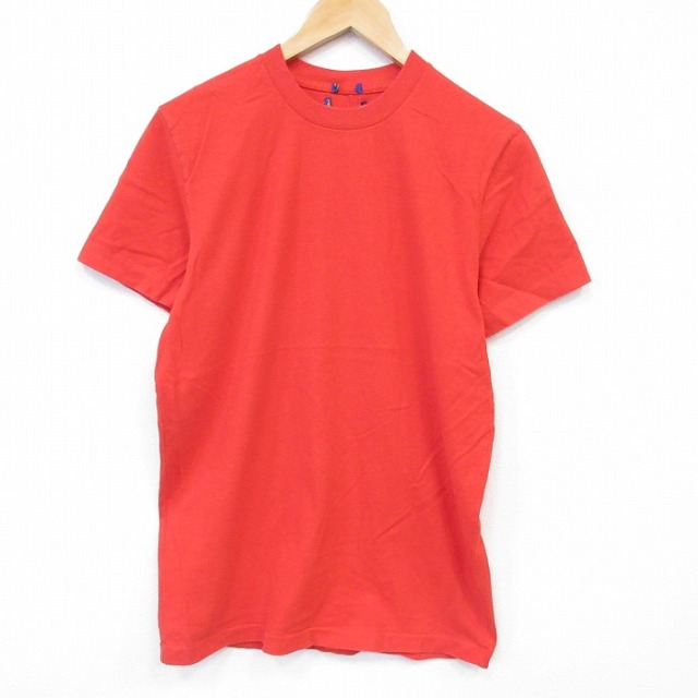 90s 半袖Tシャツ レッド メンズM相当 | 古着