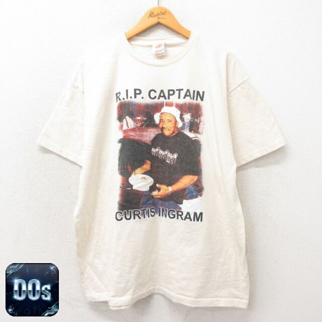 【50%OFF】フルーツオブザルーム 00s 半袖Tシャツ CURTIS INGRAM ベージュ XL | 古着