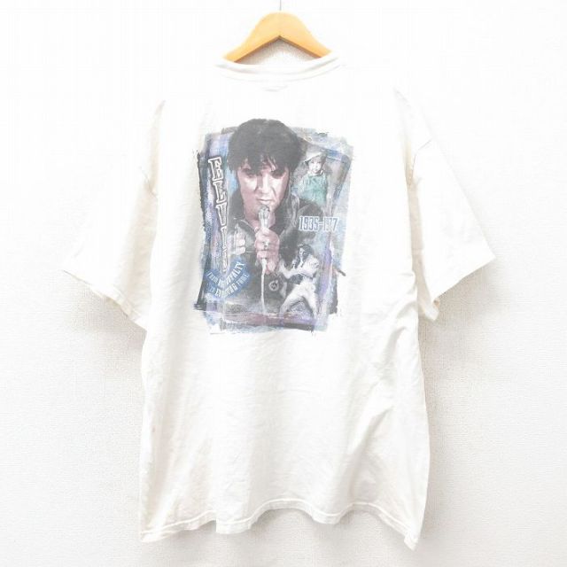 古着通販 XL☆古着 半袖 ビンテージ ロック バンド Tシャツ メンズ 00
