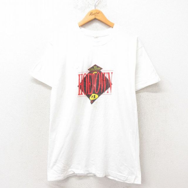 フルーツオブザルーム 90s 半袖Tシャツ ロックバンド ホワイト L | 古着