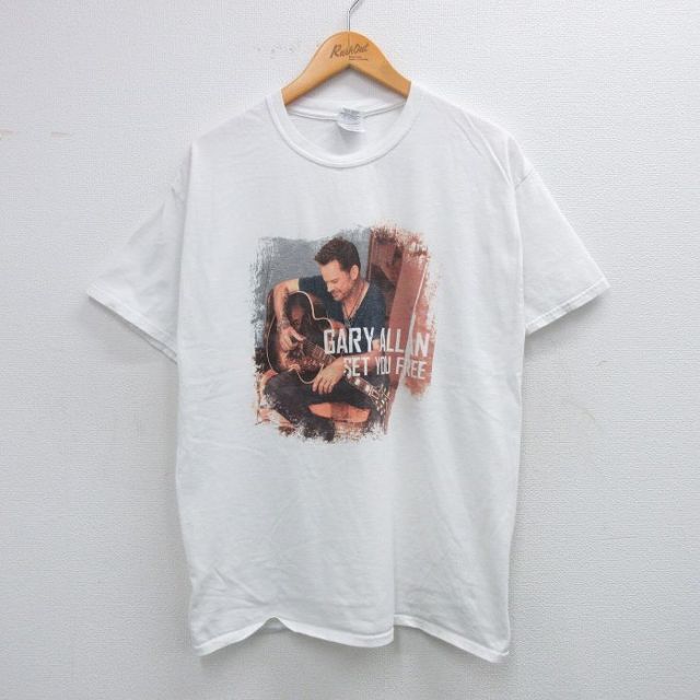 00s 半袖Tシャツ ゲイリーアラン ホワイト L | 古着