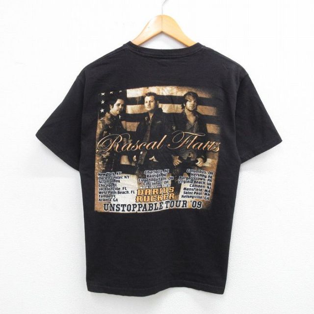 00s 半袖Tシャツ ラスカルフラッツ ブラック M | 古着