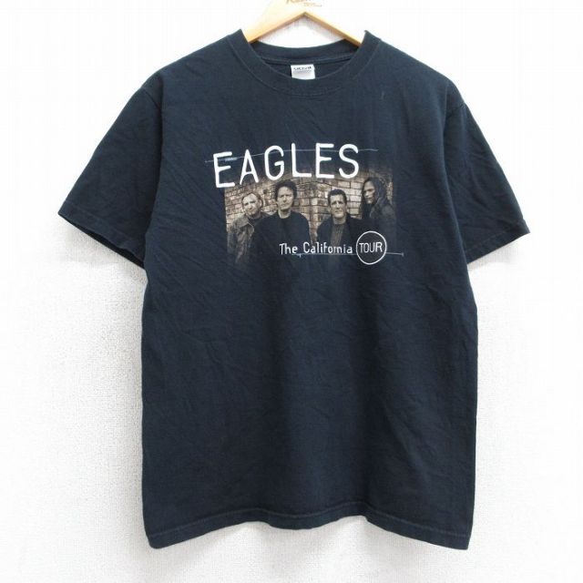 00s 半袖Tシャツ イーグルスプリント ブラック M | 古着