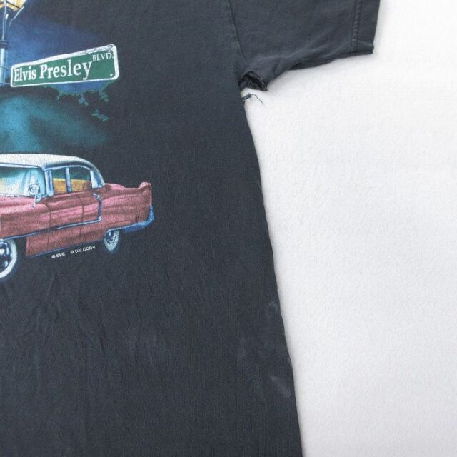 古着通販 XL☆古着 半袖 ビンテージ ロック バンド Tシャツ メンズ 90