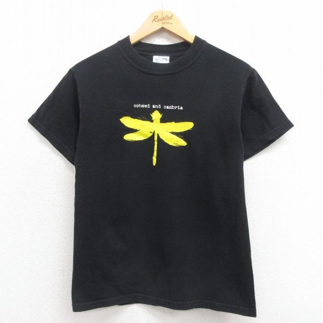 【50%OFF】コヒードアンドカンブリア 00s 半袖Tシャツ コヒードアンドカンブリアプリント ブラック S | 古着