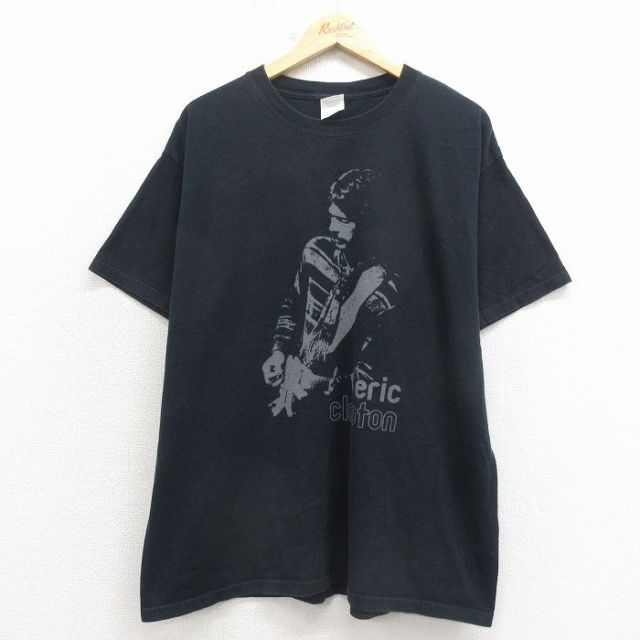 00s 半袖Tシャツ エリッククラプトン ブラック XL | 古着
