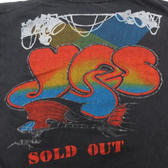 YES（イエス）半袖ロックＴ'92古着Ｌ USA・SCREEN STARS 古着通販 L☆古着 半袖 ビンテージ ロック バンド Tシャツ メンズ 80