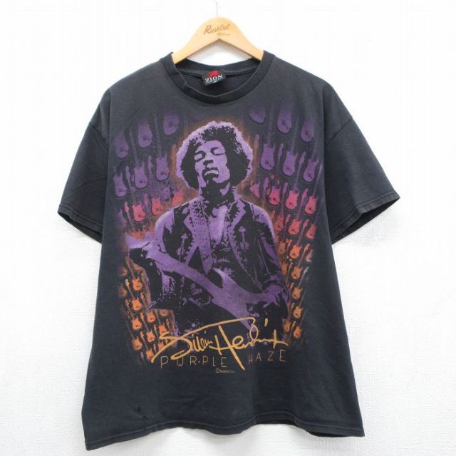 古着通販 XL☆古着 半袖 ビンテージ ロック バンド Tシャツ メンズ 00