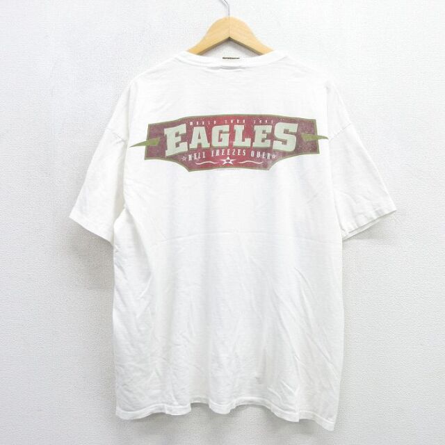 古着通販 XL☆古着 半袖 ビンテージ ロック バンド Tシャツ メンズ 90