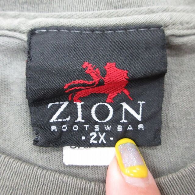 古着通販 XL☆古着 半袖 ビンテージ ロック バンド Tシャツ メンズ 00