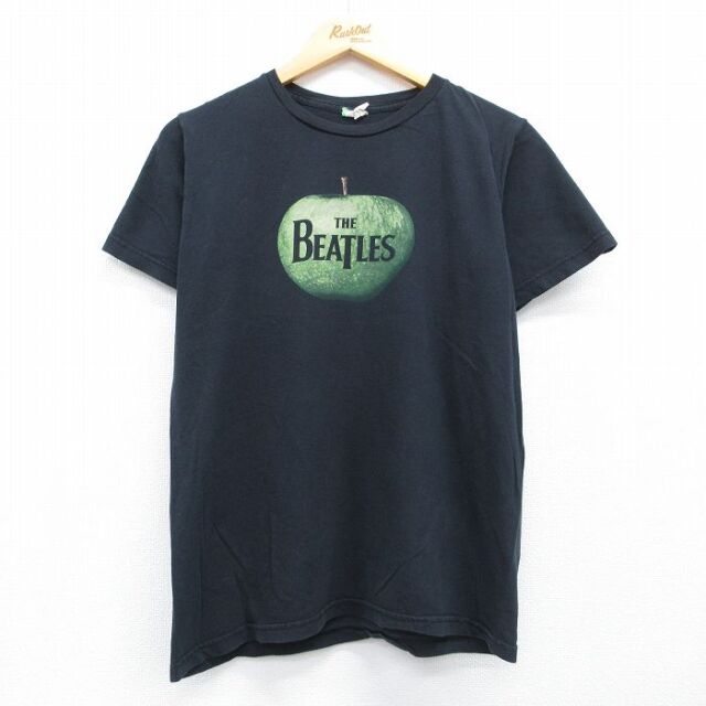 00s 半袖Tシャツ ビートルズ ブラック メンズM相当 | 古着