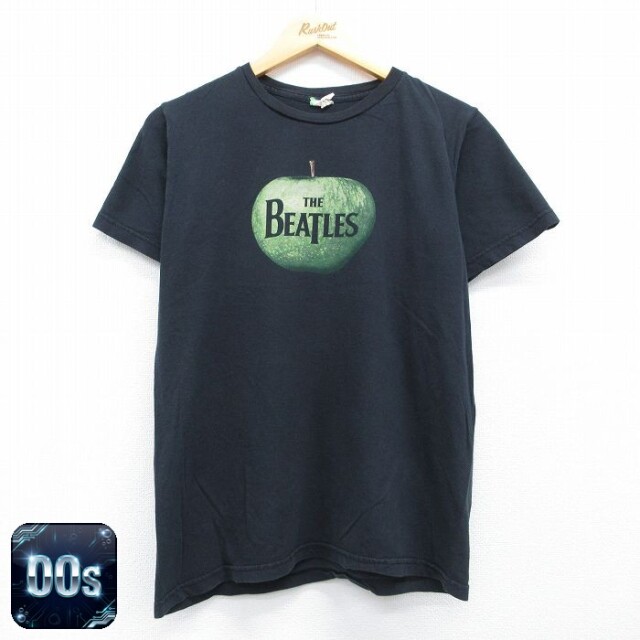 00s 半袖Tシャツ ビートルズ ブラック メンズM相当 | 古着