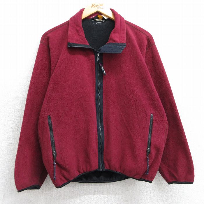 古着 アールイーアイ REI 長袖 フリース ジャケット レディース 90年代 90s ポーラテック エンジ 25feb08 中古 アウター ジャンパー ブルゾン