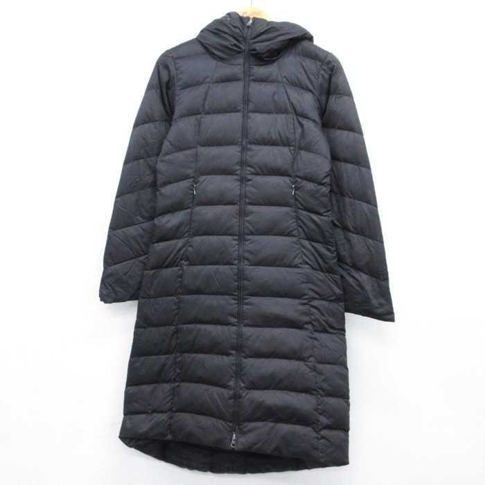 古着 パタゴニア patagonia 長袖 レディース ダウン コート ポリエステル ブラック【spe】 26sep18