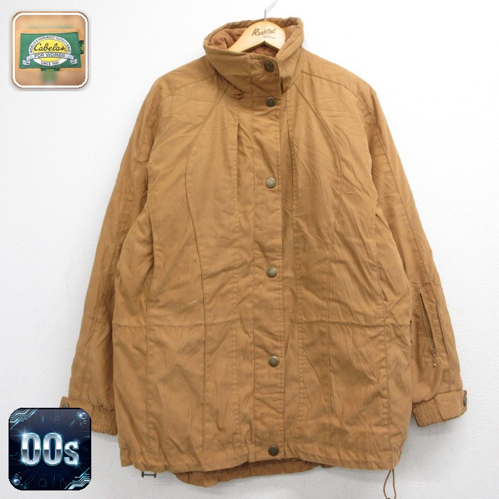 古着 Cabelas 長袖 レディース 00年代 00s ジャケット ブラウン 26sep29