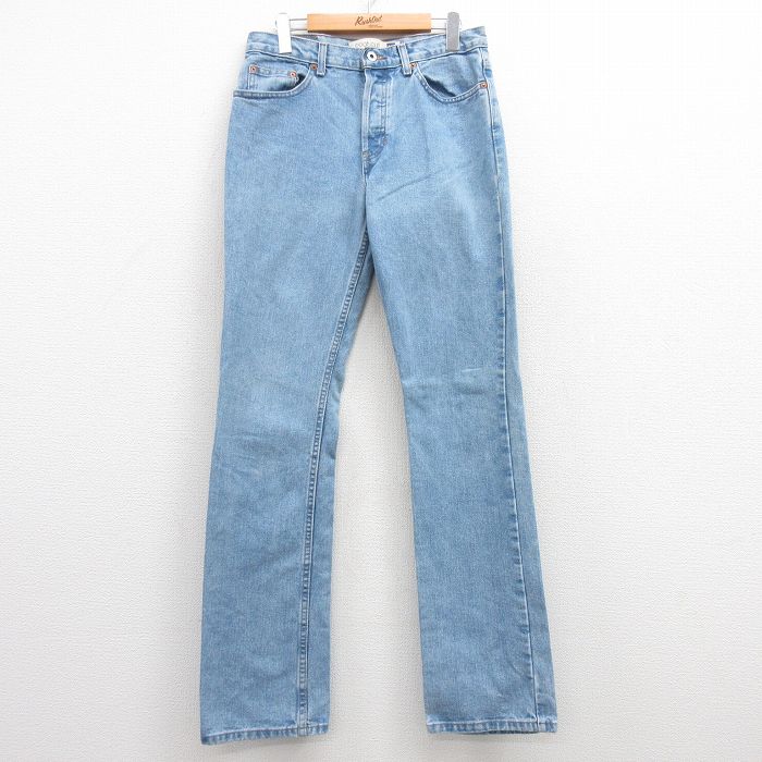 【50%OFF】古着 ギャップ GAP ジーンズ レディース 00年代 00s ブーツカット コットン 紺 ネイビー デニム 25jan17 中古 ボトムス ジーパン Gパン ロング パンツ