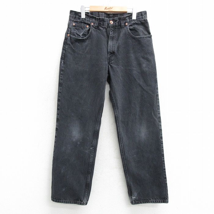 【50%OFF】古着 アリゾナジーンズ ジーンズ レディース 00年代 00s コットン 黒 ブラック デニム 25mar28 中古 ボトムス ジーパン Gパン ロング パンツ