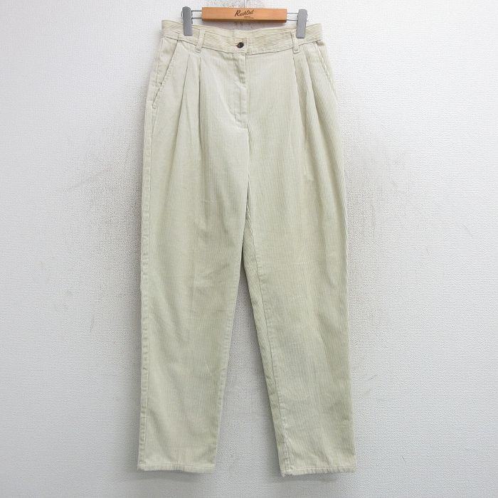 古着 ウールリッチ WOOLRICH コーデュロイ パンツ レディース 00年代 00s 太畝 薄ベージュ カーキ 25mar28 中古 ボトムス
