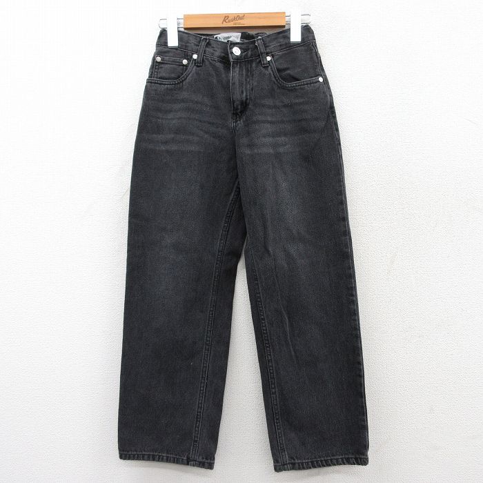 古着 リーバイス Levis ジーンズ レディース シルバータブ コットン 黒 ブラック 【spe】 25mar28 中古 ボトムス ジーパン Gパン ロング パンツ
