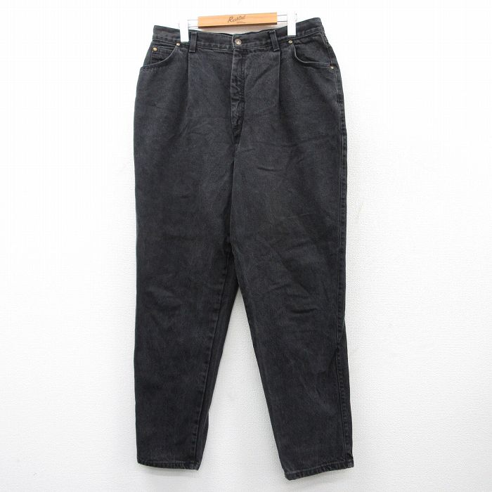 【50%OFF】古着 リーバイス Levis ジーンズ レディース 90年代 90s USA製 黒 ブラック 【spe】 25mar28 中古 ボトムス ジーパン Gパン ロング パンツ