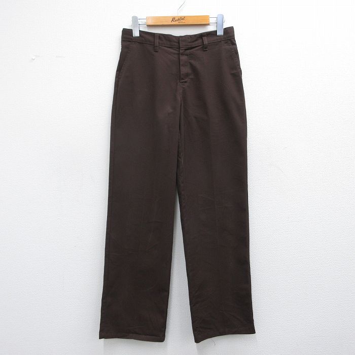 古着 ディッキーズ Dickies ワーク パンツ レディース 茶 ブラウン 25mar31 中古 ボトムス