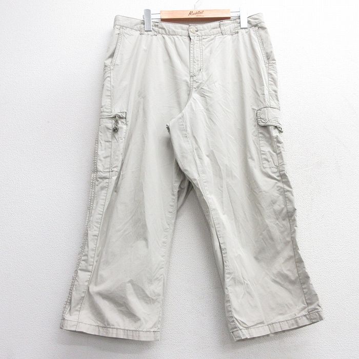 古着 コロンビア COLUMBIA パンツ レディース 00年代 00s コットン 薄ベージュ カーキ 25apr25 中古 ボトムス