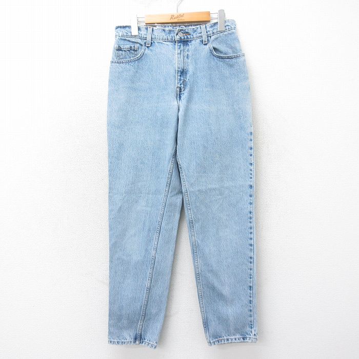 【50%OFF】古着 リーバイス Levis 550 ジーンズ レディース 00年代 00s テーパード コットン 紺 ネイビー デニム 25may22 中古 ボトムス ジーパン Gパン ロング パンツ
