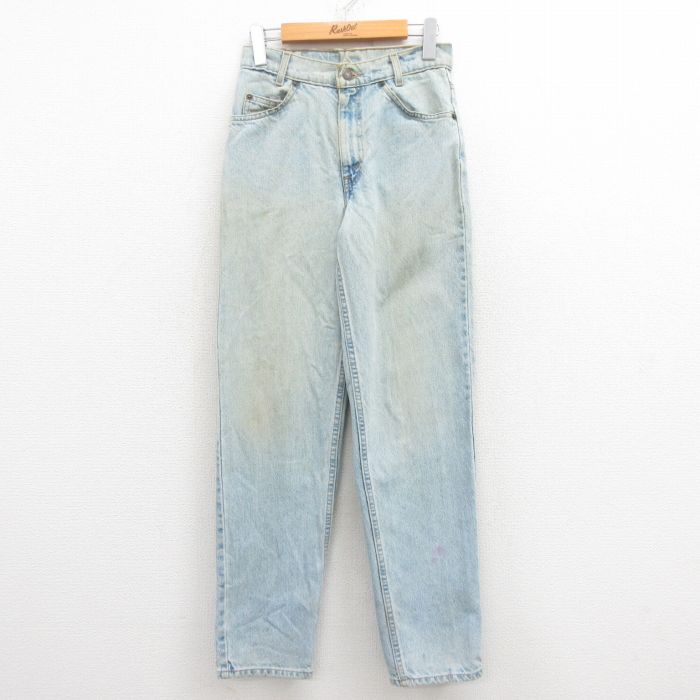 古着 リーバイス Levis 550 ジーンズ レディース 00年代 00s コットン 紺 ネイビー デニム 25jul26 中古 ボトムス ジーパン Gパン ロング パンツ