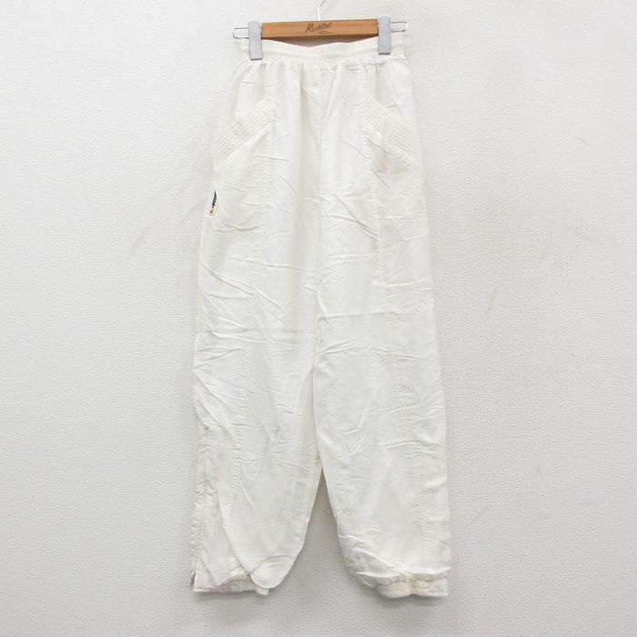 古着 エレッセ ナイロン パンツ レディース 90年代 90s 白 26feb18
