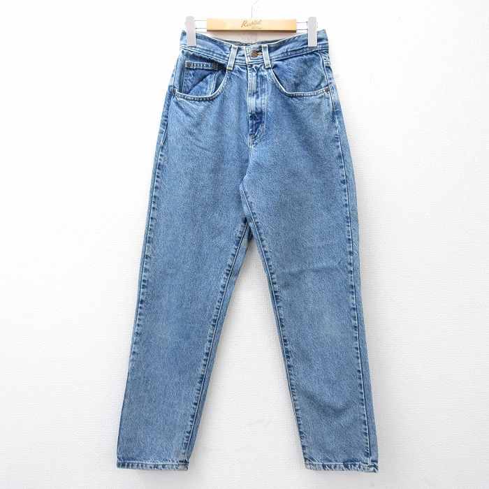 古着 STRUCTURE ジーンズ レディース 90年代 90s コットン USA製 紺 デニム 26may01