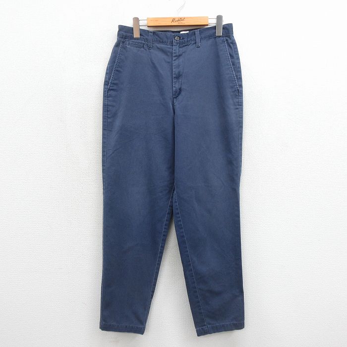 古着 ドッカーズ チノ パンツ チノパン レディース 90年代 90s コットン ネイビー 26jun19