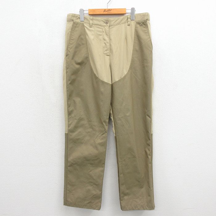 古着 エルエルビーン ハンティング パンツ レディース 00年代 00s ベージュ 26jun19
