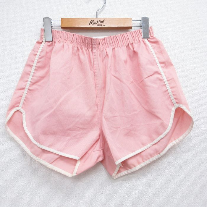 古着 ショート パンツ ショーツ レディース 80年代 80s ピンク 26aug06