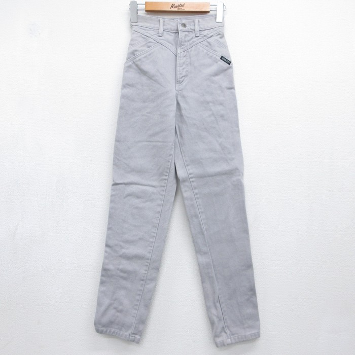 古着 ROCKIES パンツ コットン 90年代 90s レディース タロン グレー 26aug31