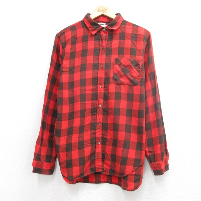 古着 Denim&Supply ラルフローレン ブランド 長袖 シャツ バッファロー コットン レディース チェック 26aug26