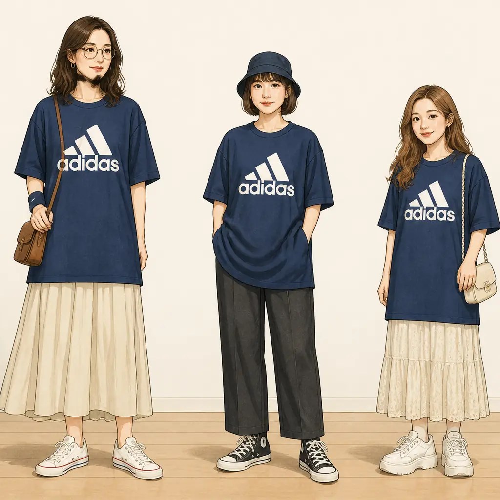 古着通販 古着 アディダス adidas 半袖 Tシャツ ワンピース レディース
