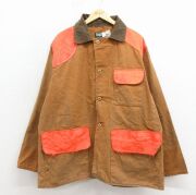 古着通販 XL☆古着 長袖 ハンティング ジャケット メンズ 80年代 80s